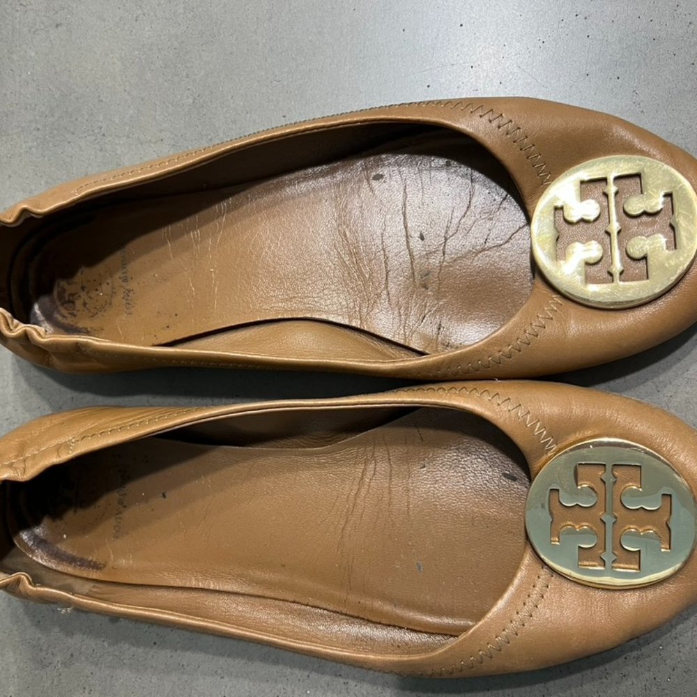 Tory Burch Travel Minnie Flat 8.5